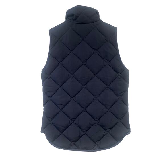 J.Crew Women’s Quilted Vest Navy Blue XXS - Picture 3 of 5